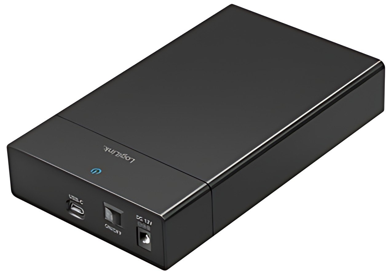 LogiLink Boîtier USB 3.2 pour disque dur, HDD/SSD, 5 Gbps