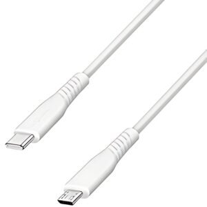 LogiLink USB 2.0 Kabel, USB-C - Micro USB-B, 3,0 m, weiß