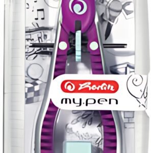 herlitz Compas à réglage rapide my.pen, lilas/menthe