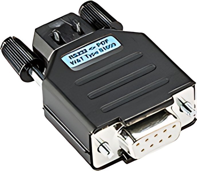W&T Convertisseur d'interface RS232 9 Pôles fiche femelle-