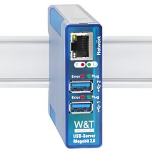 W&T USB-Server Megabit 2.0, 2 unabhängige USB-Ports