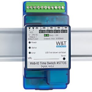 W&T Commutateur de minuterie numérique Time Switch Web-IO