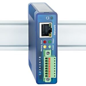 W&T Web-IO 4.0 analogique 0-10V, PoE, IP20, bleu