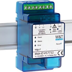 W&T Web-IO, 4.0 numérique, 1 x 230V In, 1 x Relais Out