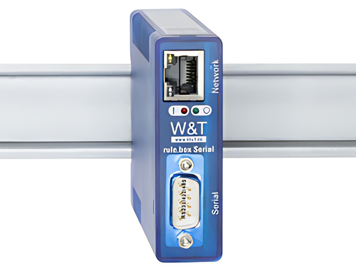 W&T Edge Computer rule.box numérique RS232/422/485, Node-RED