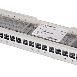 Telegärtner Support de module 19" avec 24 x module AMJ cat.6