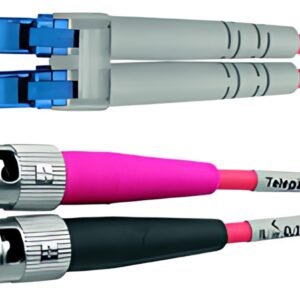 Telegärtner Câble à fibre optique, LC-Duplex, OM3, 2 m