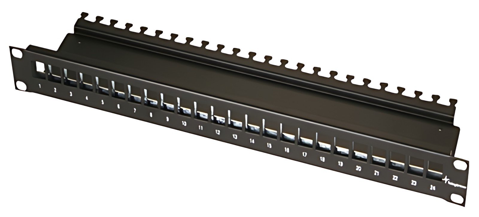 Telegärtner Support de module 19" 1U, pour 24 modules AMJ