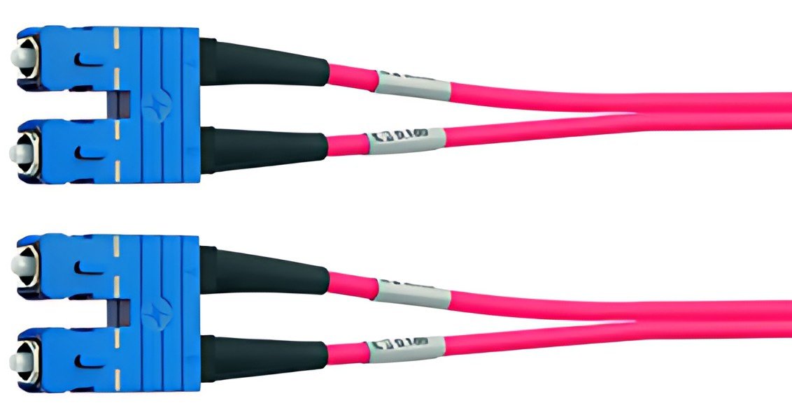 Telegärtner Câble à fibres optiques, mâle SC-duplex - mâle