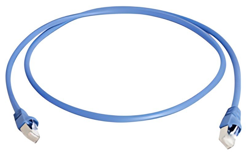 Telegärtner Câble réseau Cat.6A (profond) S-FTP, 5,0 m, bleu