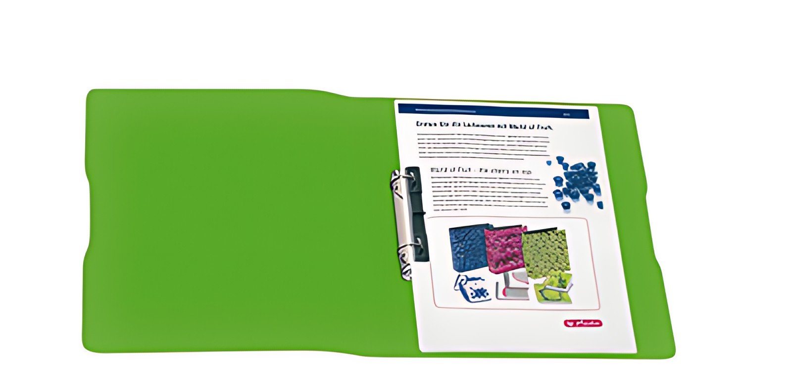 herlitz Classeur à anneaux easy orga to go, A4, 2 anneaux