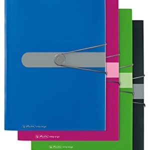 herlitz Trieur easyorga to go, 12 compartiments, bleu