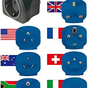 brennenstuhl Jeu de fiches secteur avec 7 prises