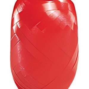 SUSY CARD Bolduc en pelote, lisse, 5 mm x 20 m, rouge