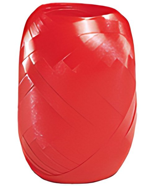 SUSY CARD Bolduc en pelote, lisse, 5 mm x 20 m, rouge