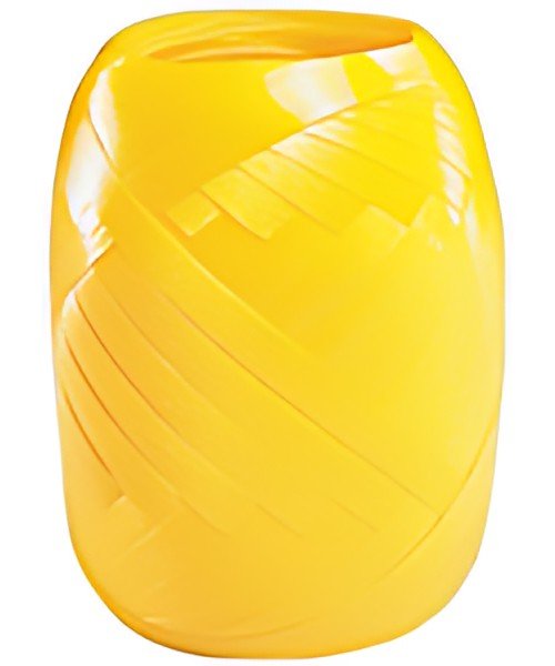 SUSY CARD Bolduc en pelote, lisse, 5 mm x 20 m, jaune
