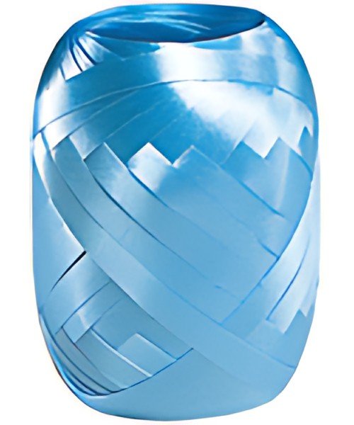 SUSY CARD Bolduc en pelote, lisse, 5 mm x 20 m, bleu clair