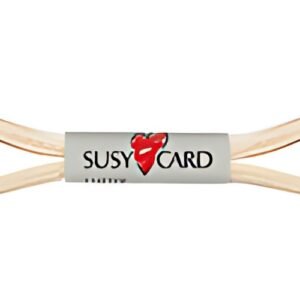 SUSY CARD Ruban cadeau "Easy", 6 mm x 3 m, champagne