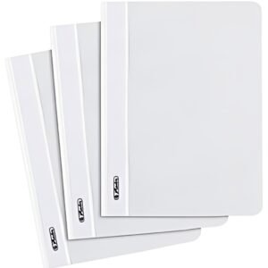 herlitz Chemise à lamelle, A5, en film PP, blanc