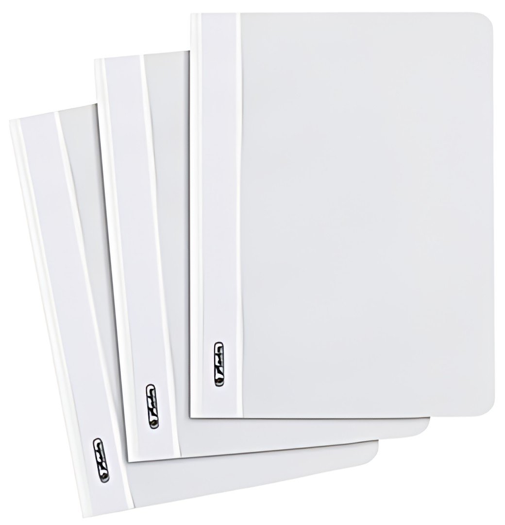 herlitz Chemise à lamelle, A5, en film PP, blanc