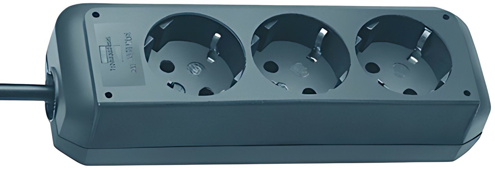 multiprise brennstuhl « Eco-Line », 3 prises, blanc