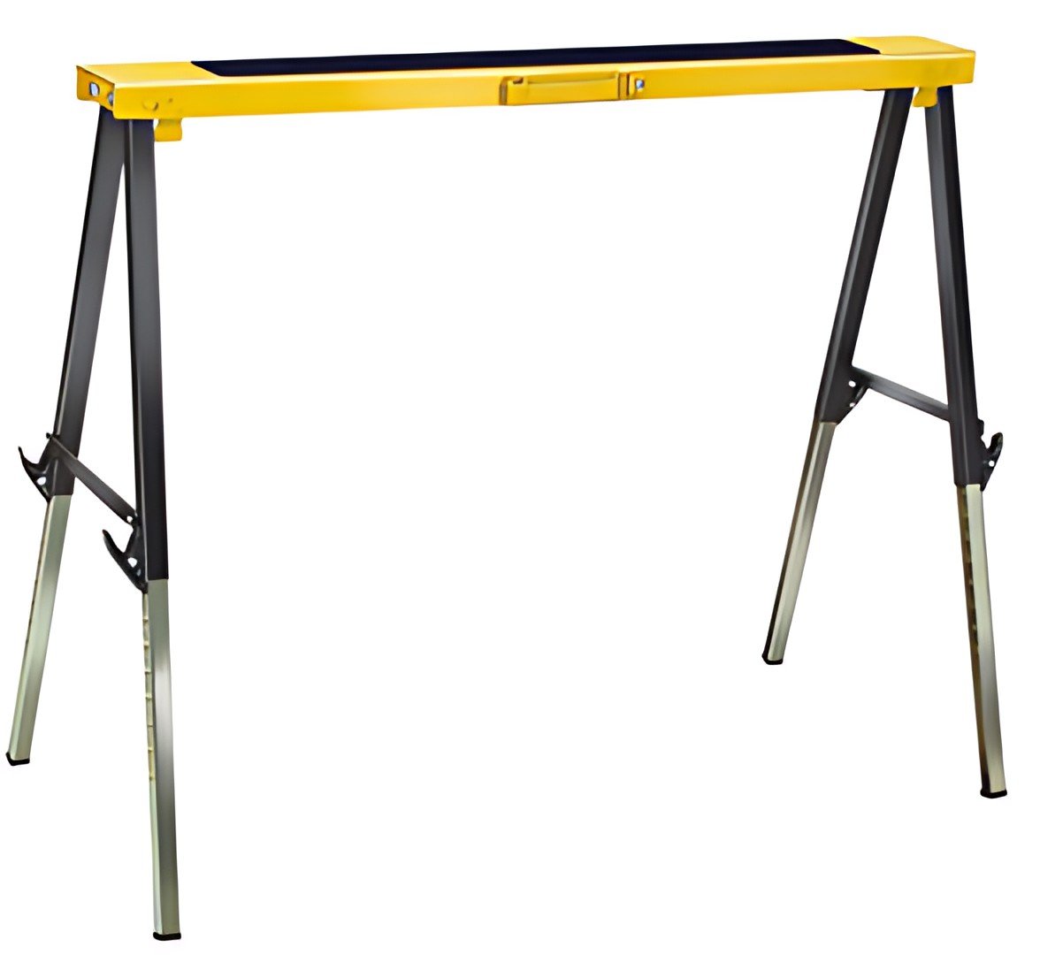 brennenstuhl Etabli de travail pliant MB 120 KH, noir/jaune