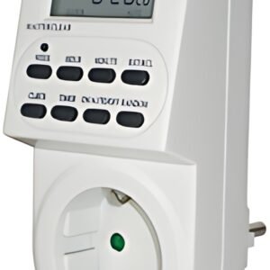 Minuterie hebdomadaire numérique BAT DZ 20, blanc