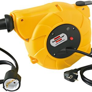 brennenstuhl Enrouleur de câble automatique, IP 20, 9 + 2 m