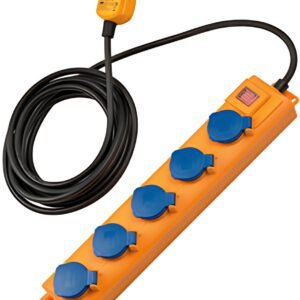 multiprise brennstuhl Super-Solid, IP54, 5 prises