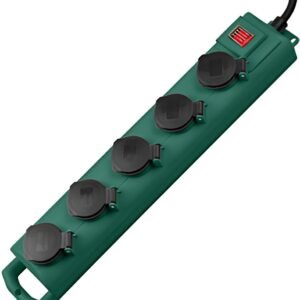 multiprise brennstuhl Super-Solid, IP54, 5 prises