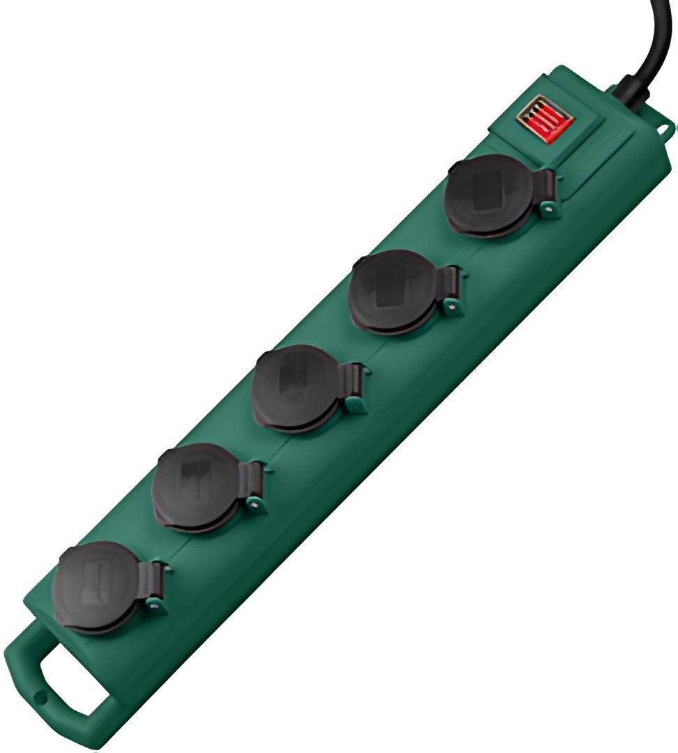 multiprise brennstuhl Super-Solid, IP54, 5 prises