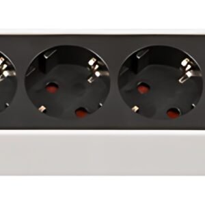 brennstuhl multiprise Ecolor 5 prises, noir / blanc