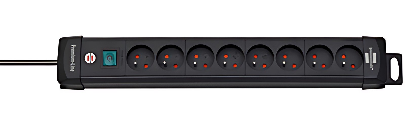 brennenstuhl Prolongateur multiprise Premium Plus, 8 prises