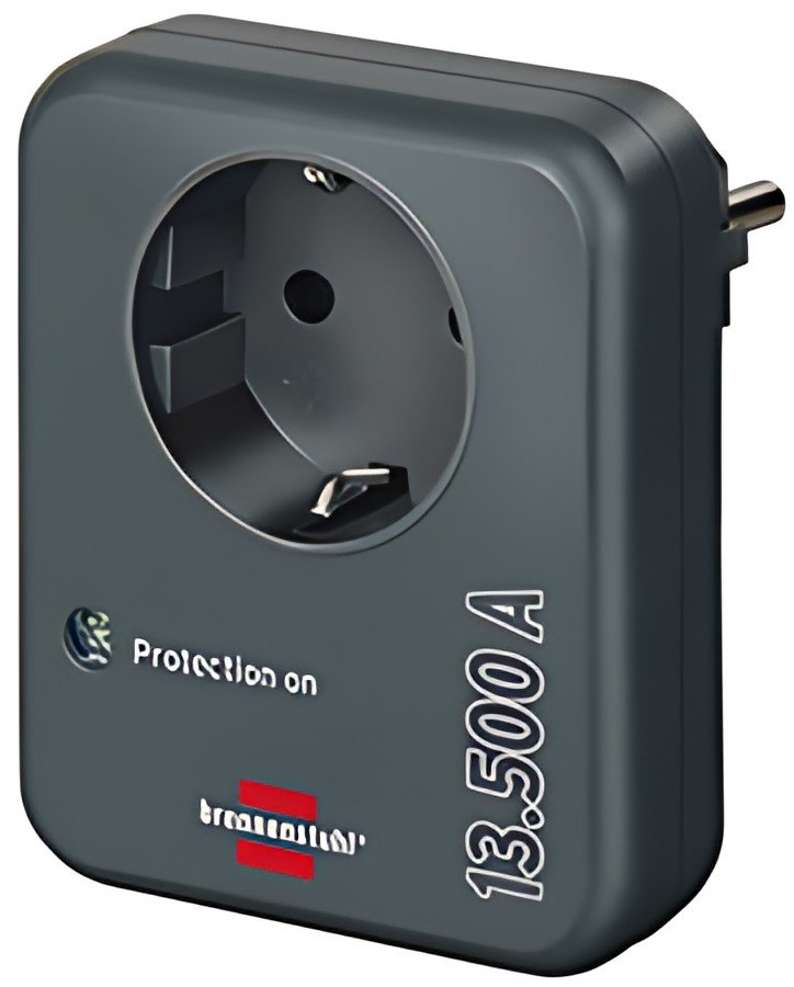 Adaptateur de protection contre les surtensions Brennstuhl, 13 000 A, anthracite