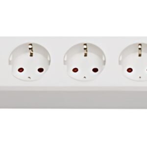 Burnenstuhl multiprise Bremounta, 5 prises, blanc