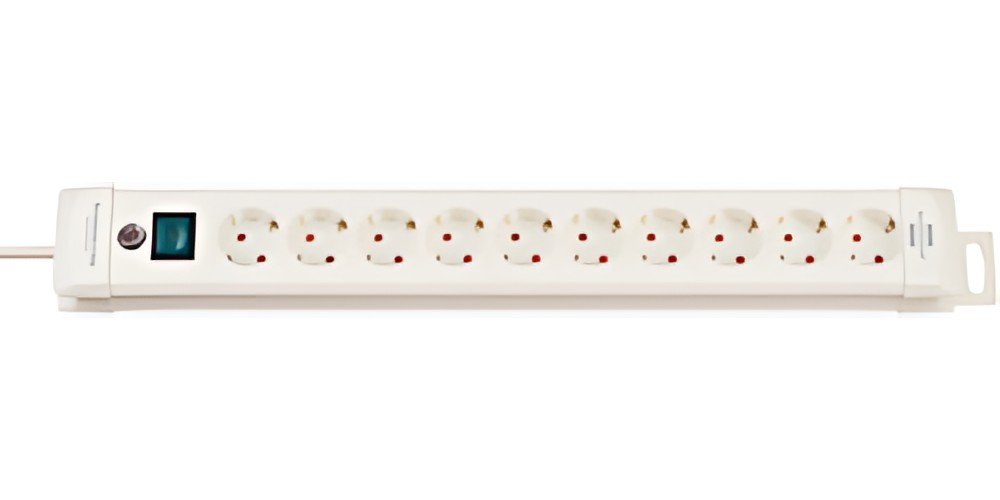 multiprise brennstuhl « Premium-Line », 10 prises, blanc