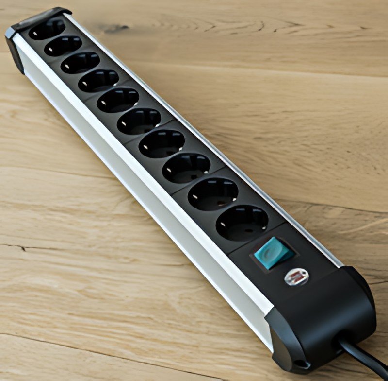 multiprise brennstuhl Premium-Alu-Line, 10 fois