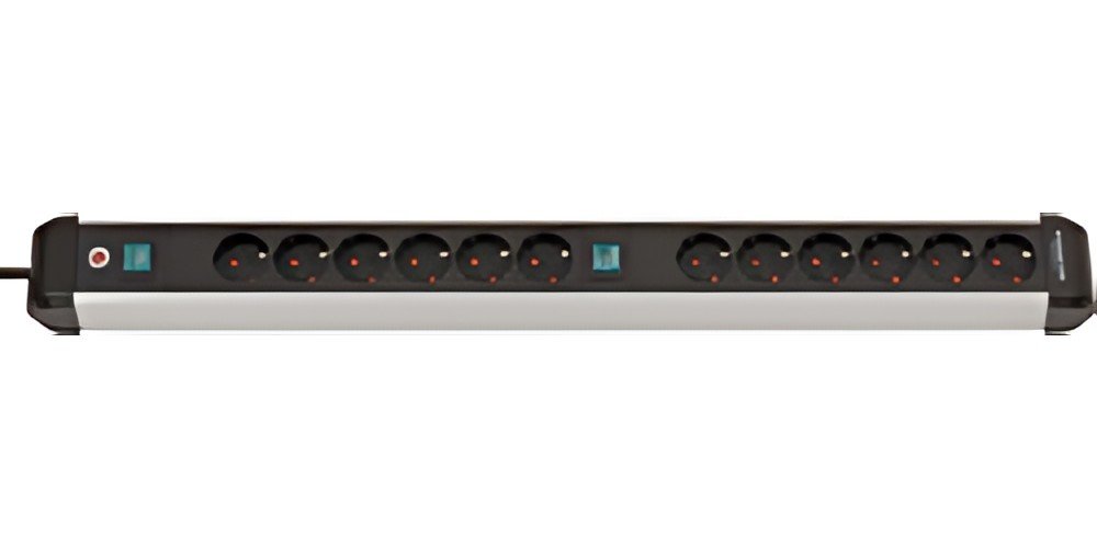 multiprise brennstuhl Premium-Alu-Line, 12 prises