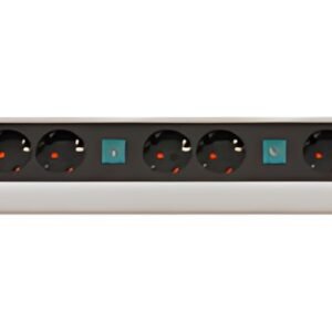 multiprise brennstuhl Premium Alu-Line, 6 prises