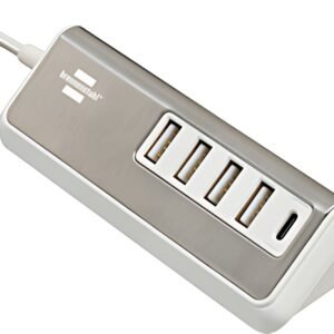 brennenstuhl Station de recharge USB estilo, 4x USB+1x USB-C