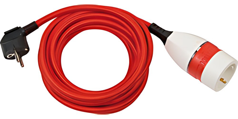 Rallonge Brennstuhl avec interrupteur rotatif, 5 m