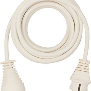 brennenstuhl Rallonge électrique, plastique, blanc, 3 m