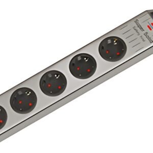 brennenstuhl Multiprise "Super-Solid" 5 prises, argent
