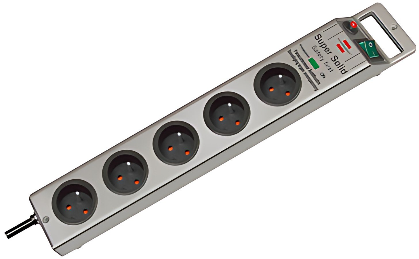 brennenstuhl Prolongateur multiprise "Super-Solid", 5 prises
