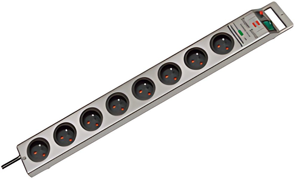 brennenstuhl Prolongateur multiprise "Super-Solid", 8 prises