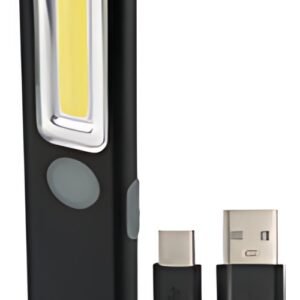 brennenstuhl Lampe de poche LED rechargeable PL 200 AC, noir