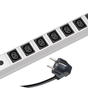 BACHMANN Multiprise 19", 8 ports sans prise mâle