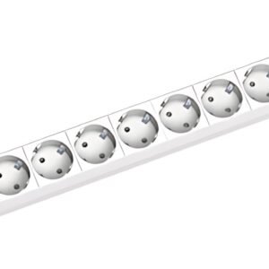 BACHMANN multiprise 19" "Zero-U Space", 12 prises