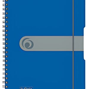 herlitz Cahier à spirales easy orga to go, A5, bleu
