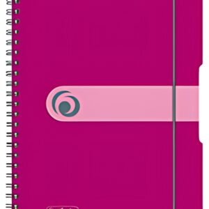 herlitz Cahier à spirales easy orga to go, A5, framboise
